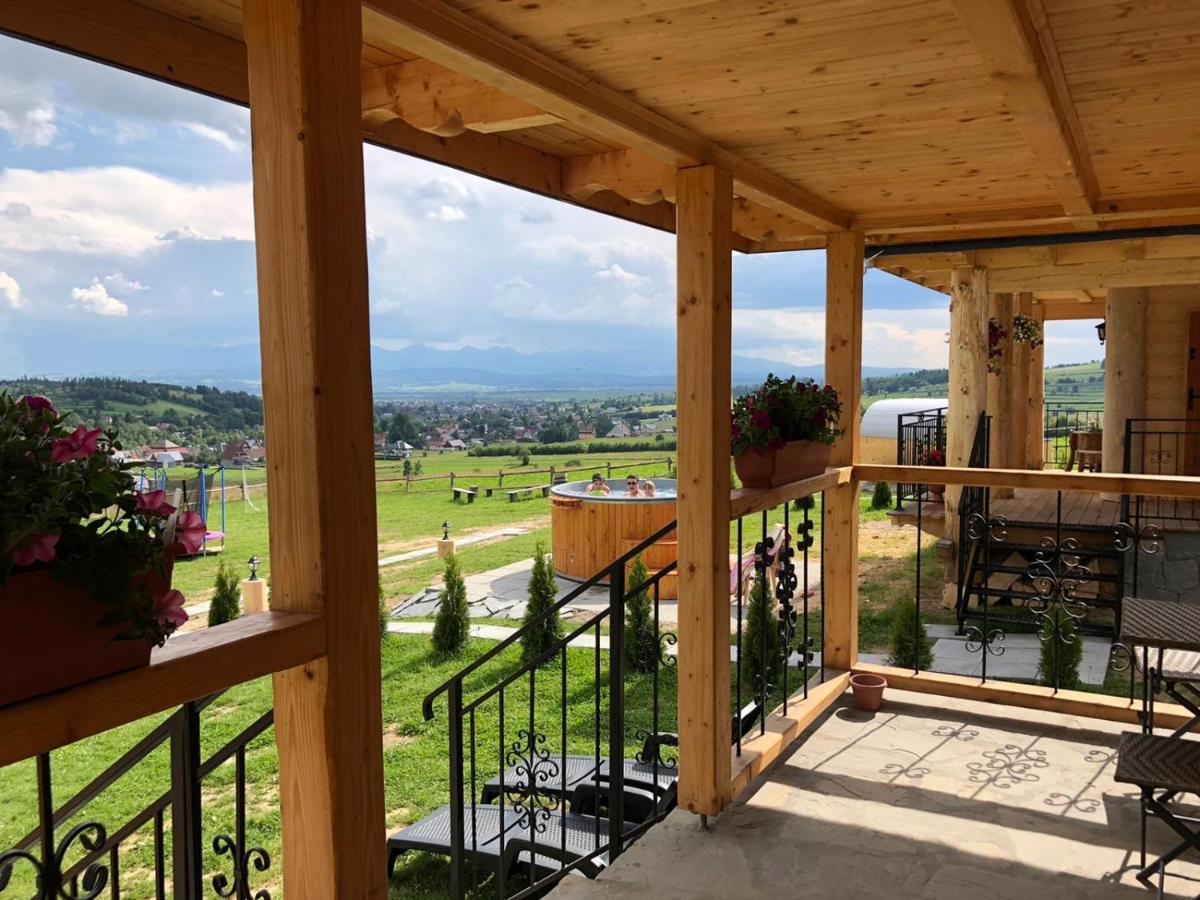 Domki Gorce Klikuszowa Sauna Jacuzzi Exterior foto