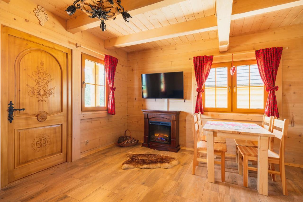 Domki Gorce Klikuszowa Sauna Jacuzzi Exterior foto