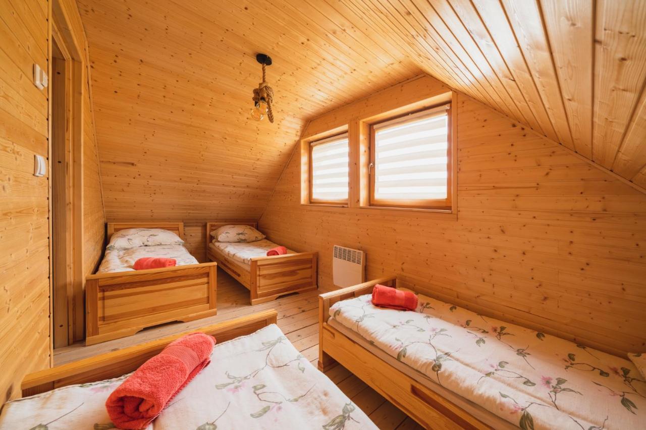 Domki Gorce Klikuszowa Sauna Jacuzzi Exterior foto
