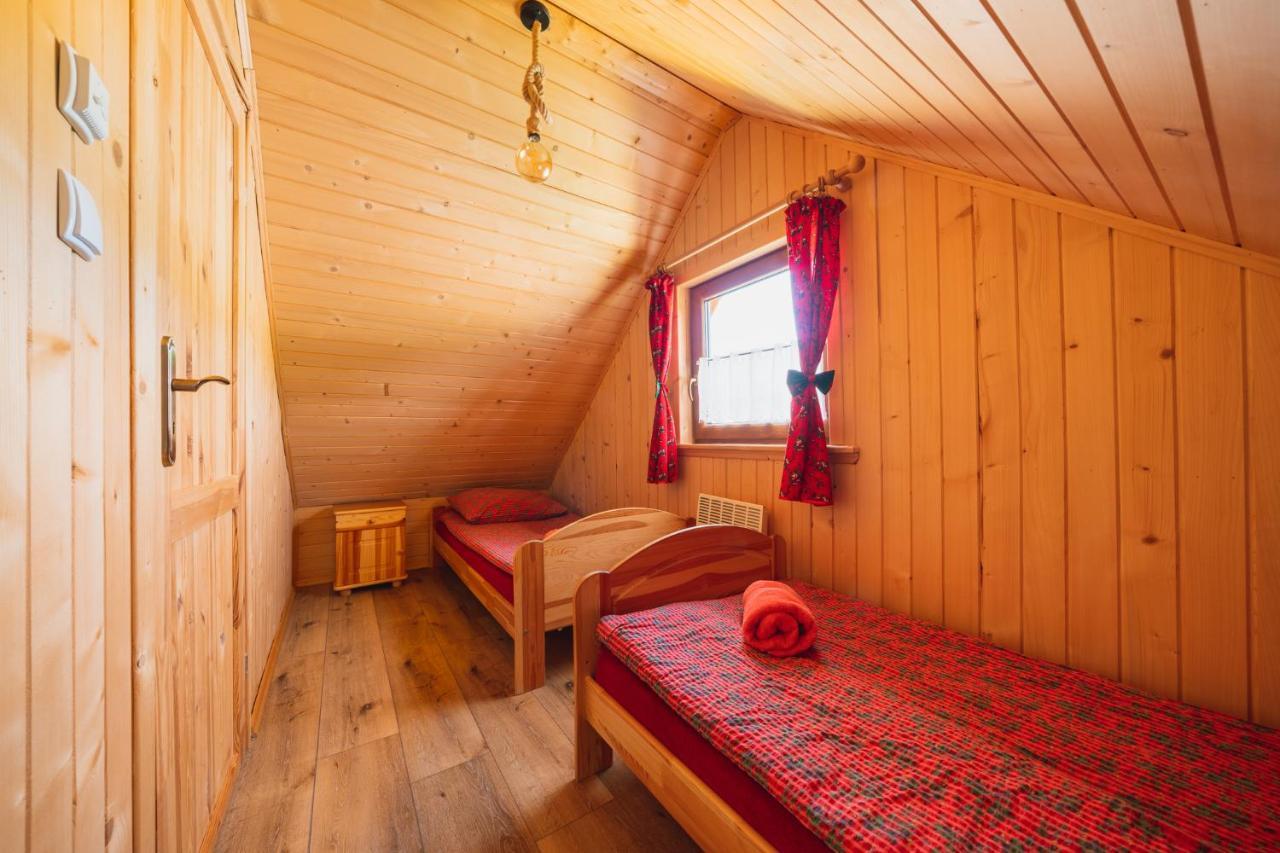 Domki Gorce Klikuszowa Sauna Jacuzzi Exterior foto