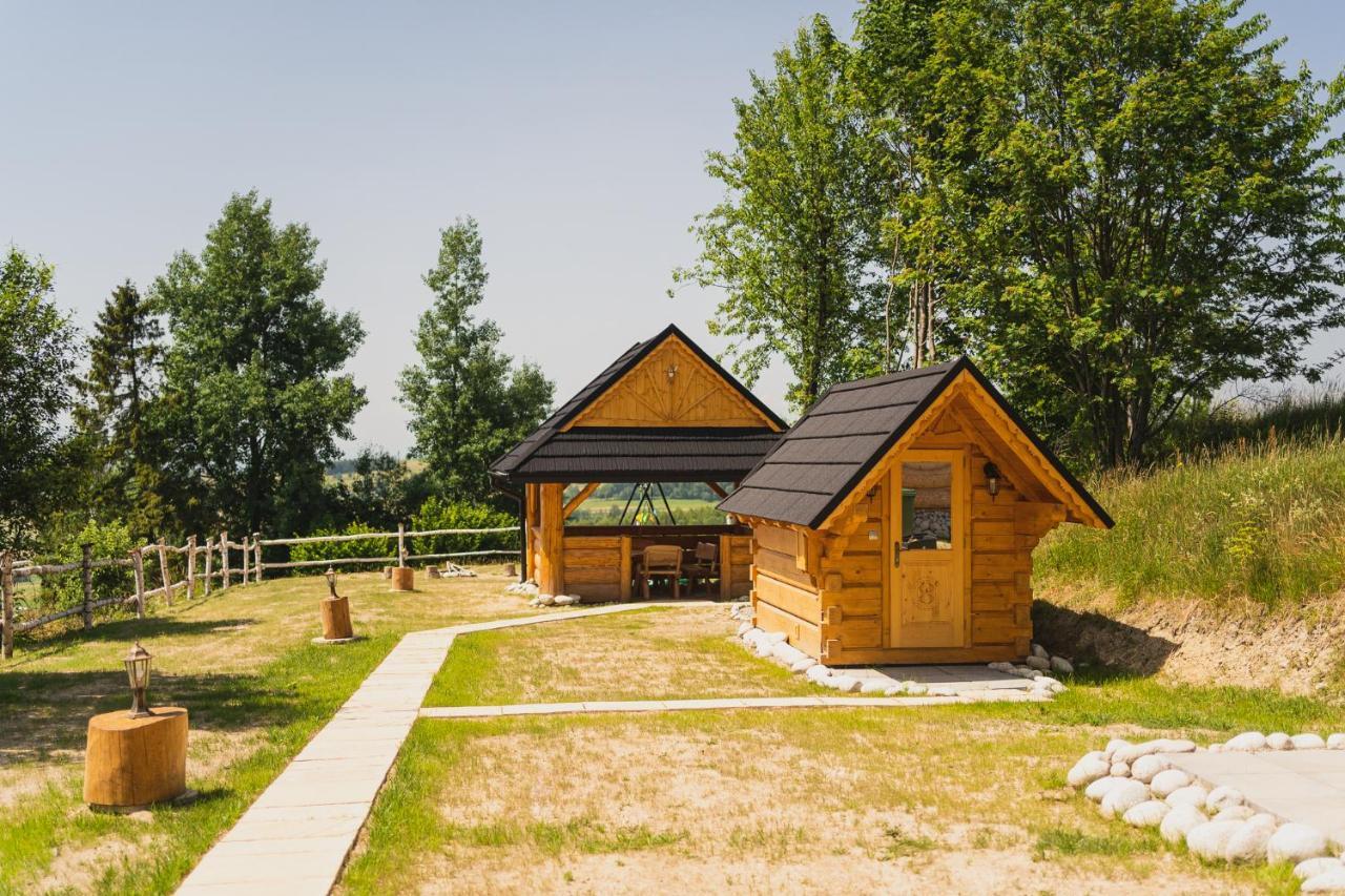 Domki Gorce Klikuszowa Sauna Jacuzzi Exterior foto