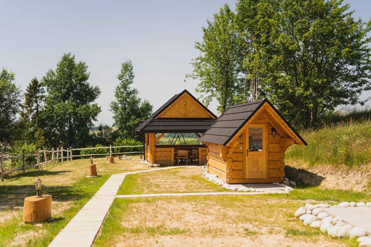 Domki Gorce Klikuszowa- Sauna, Jacuzzi Exterior foto