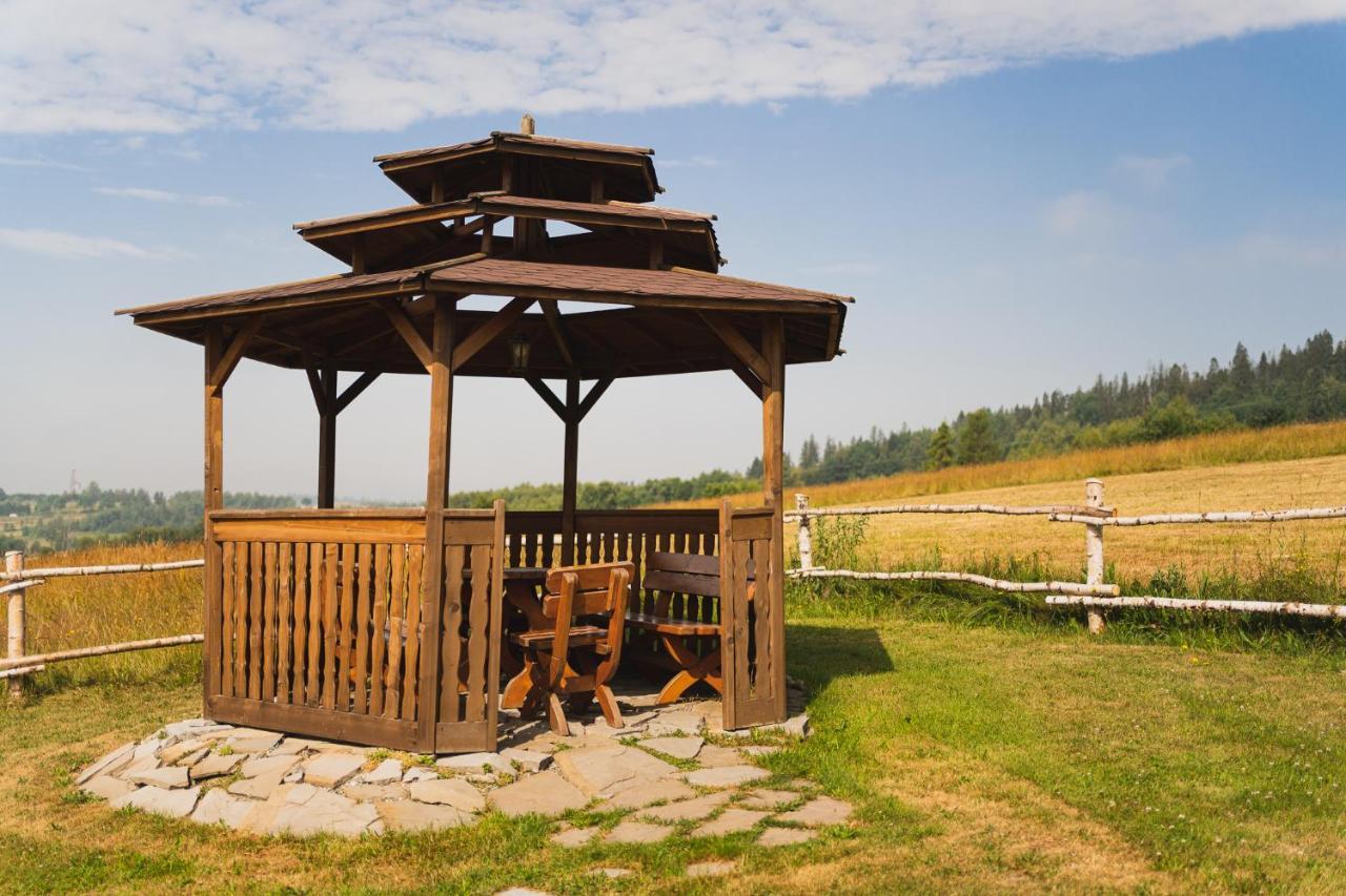 Domki Gorce Klikuszowa Sauna Jacuzzi Exterior foto