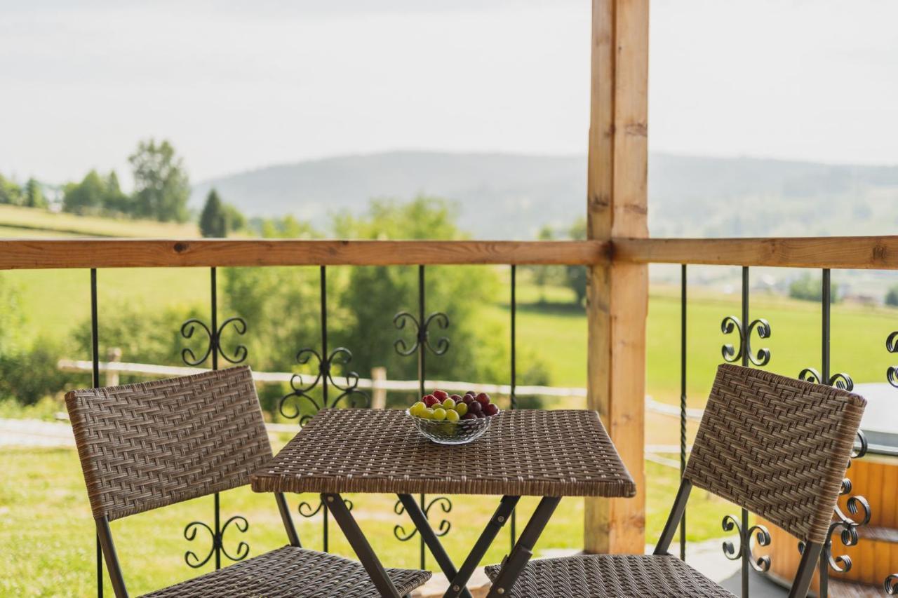 Domki Gorce Klikuszowa Sauna Jacuzzi Exterior foto