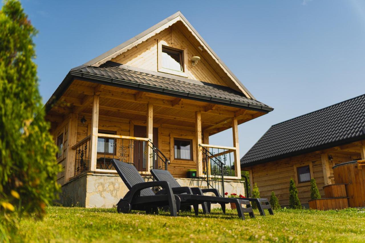 Domki Gorce Klikuszowa Sauna Jacuzzi Exterior foto