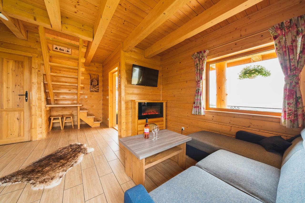 Domki Gorce Klikuszowa Sauna Jacuzzi Exterior foto