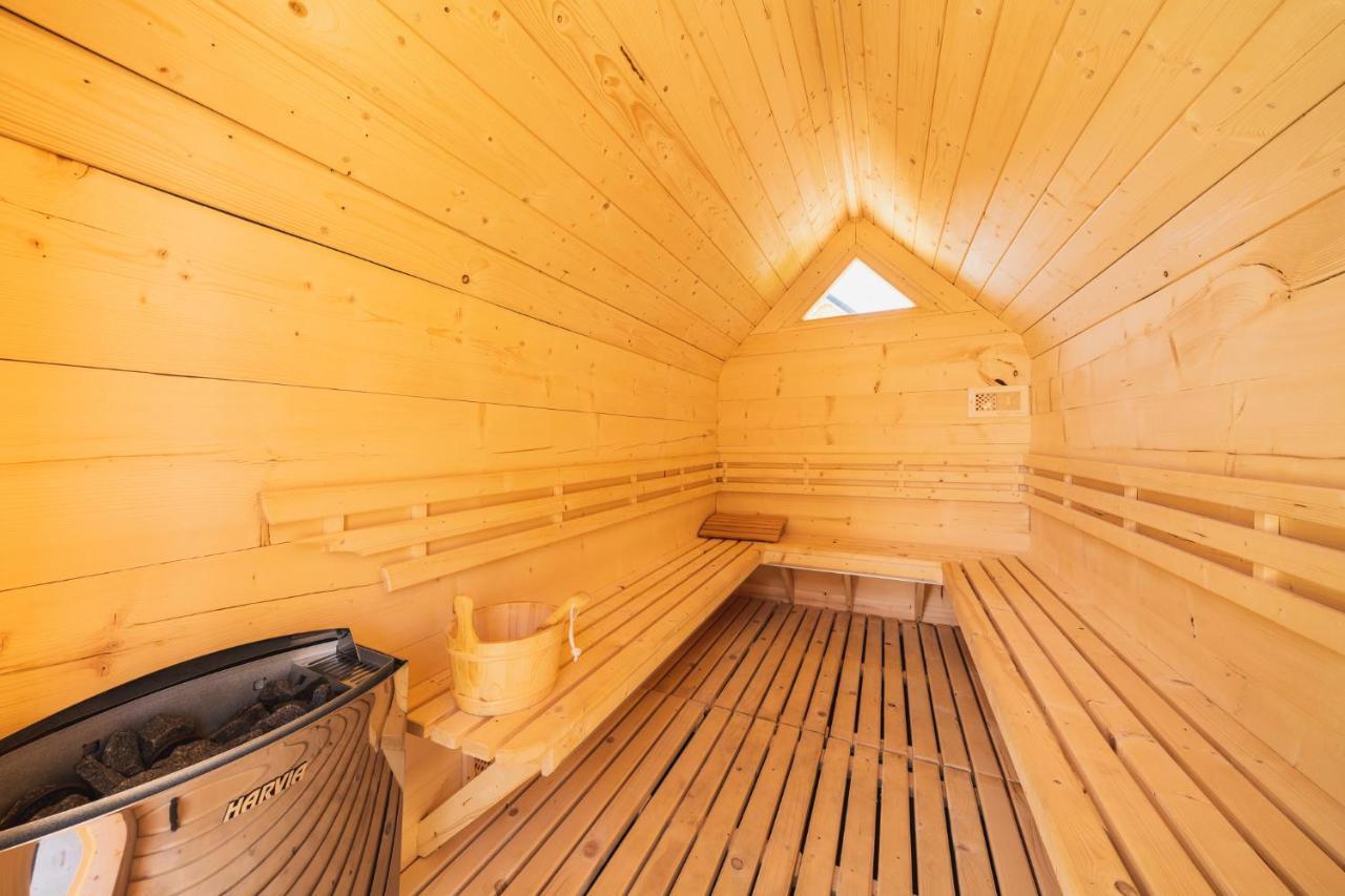 Domki Gorce Klikuszowa- Sauna, Jacuzzi Exterior foto