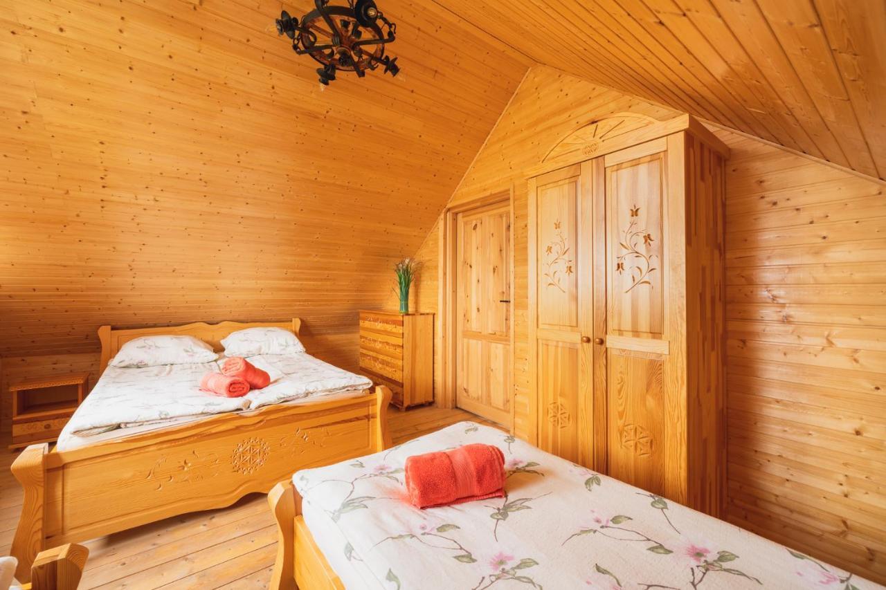 Domki Gorce Klikuszowa Sauna Jacuzzi Exterior foto