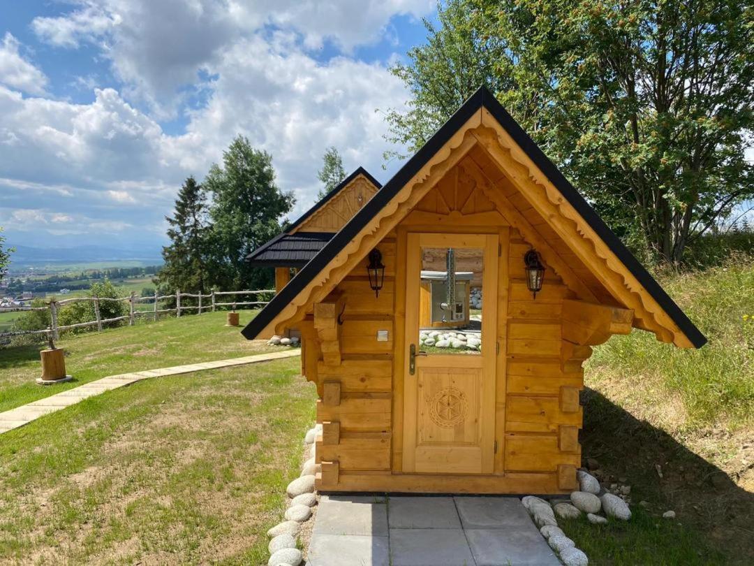 Domki Gorce Klikuszowa Sauna Jacuzzi Exterior foto