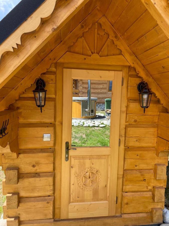 Domki Gorce Klikuszowa Sauna Jacuzzi Exterior foto