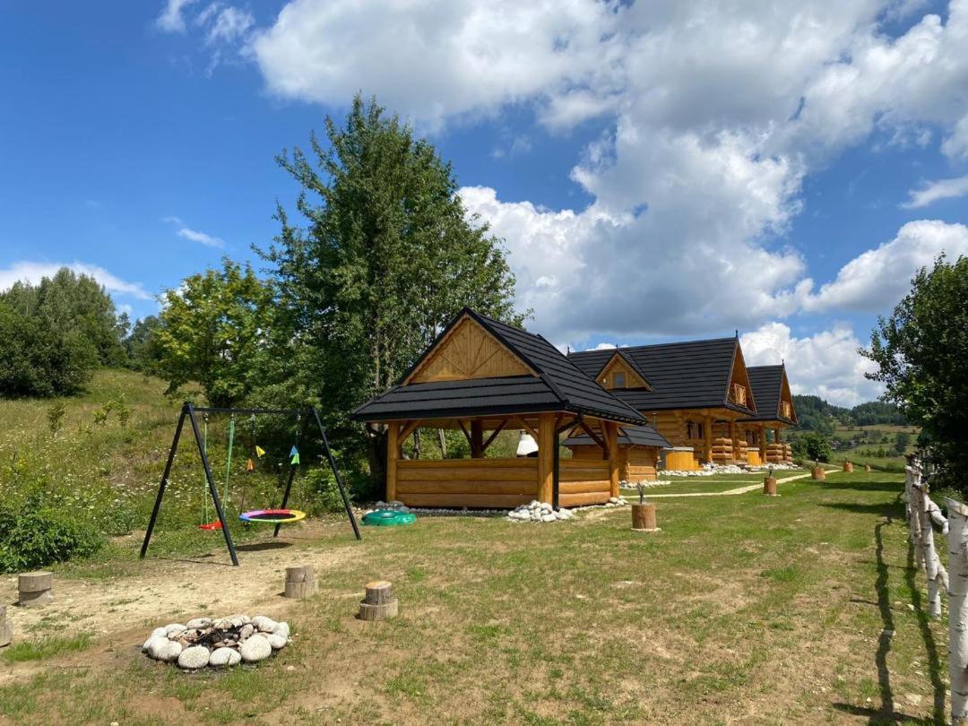 Domki Gorce Klikuszowa Sauna Jacuzzi Exterior foto