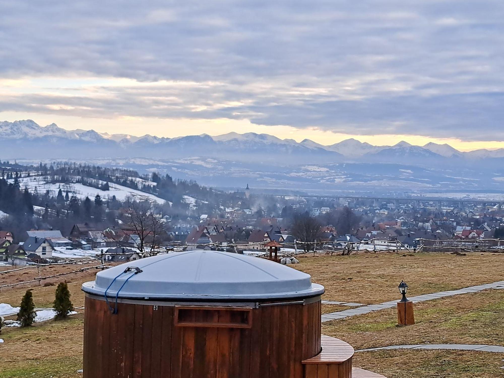 Domki Gorce Klikuszowa Sauna Jacuzzi Exterior foto